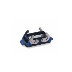 Embase encastrée 10B, Aluminium moulé sous pression, IP65, Sortie basse